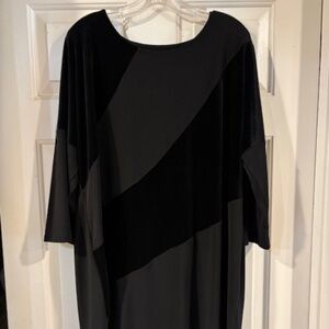 Chico's semi Velvet Top Tunic